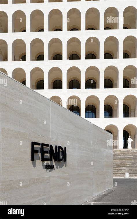 fendi roma colosseo|fendi palazzo della civilta.